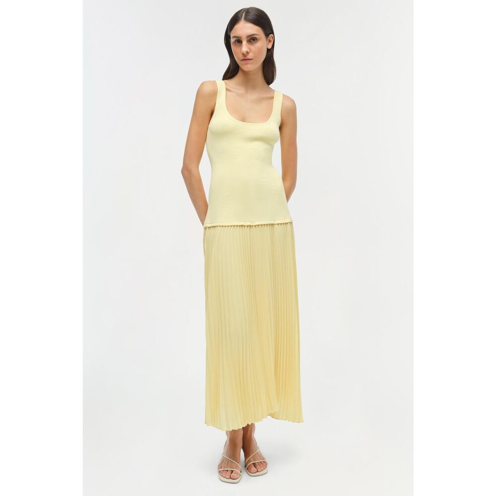 SIMKHAI Buttercream Allana Sleeveless Maxi Dress Size XS NWT